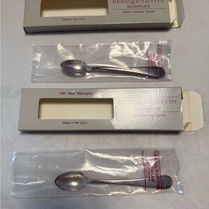 Reed & Barton Silverplate Infant Feeding Spoon